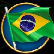 Flag symbol in Ronaldinho Spins slot
