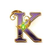K symbol in Book of Oz: Lock ‘N Spin slot