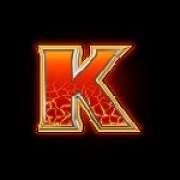 K symbol in Lightning Blaze slot