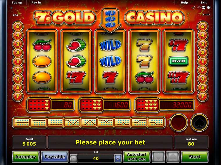 Play 7’s Gold Casino slot