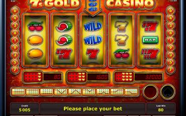 7’s Gold Casino slot online