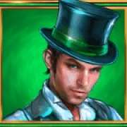 The wizard in the green hat symbol in Book of Oz slot
