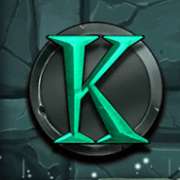 K symbol in Treasures of Lion City slot