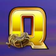 Q symbol in Lightning Horseman slot