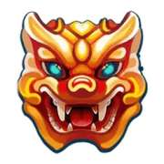 Dragon mask symbol in Dragon’s Lucky 25 slot