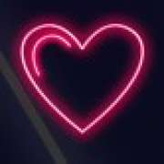 Hearts symbol in Neon Light Fruits slot
