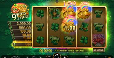 9 Pots of Gold: Payoffs