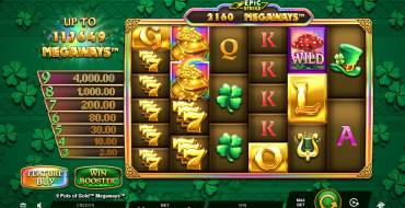 9 Pots of Gold Megaways: Slot machine