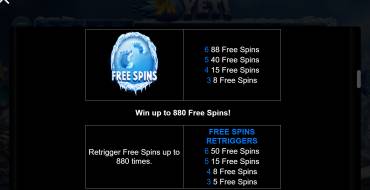 9k Yeti: Free Spins