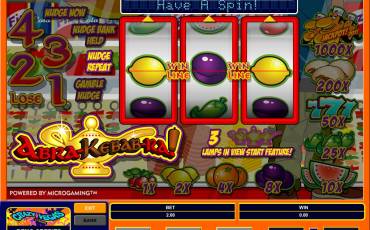 Abra-kebab-ra! slot online