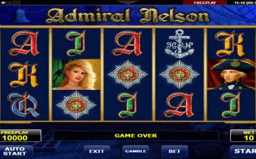 Admiral Nelson slot online