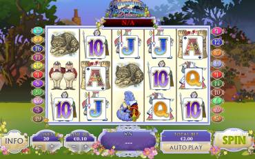 Adventures in Wonderland Deluxe slot online