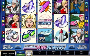 Agent Jane Blonde slot online