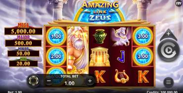 Amazing Link Zeus: Slot machine