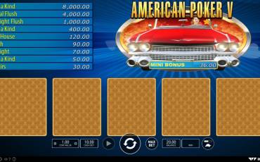 American Poker V online