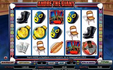 Andre the Giant slot online