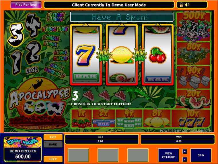 Free Play Microgaming online