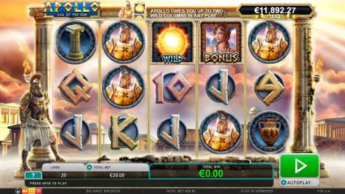 Apollo God of the Sun (RAW iGaming)