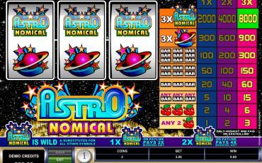 Astronomical slot online