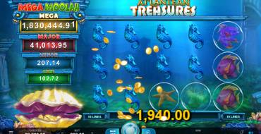 Atlantean Treasures: Wins