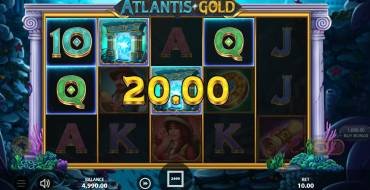 Atlantis Gold: Winnings