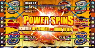 Atomic 8s – Power Spin: Freespins and/or respins