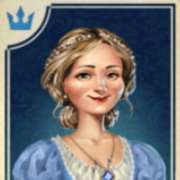 A queen in blue symbol in Battle Royal slot