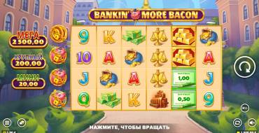 Bankin' More Bacon: Slot machine