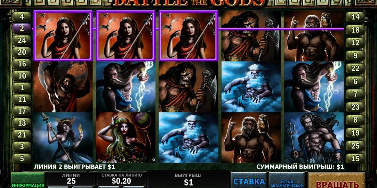 Battle of the Gods slot online