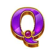Q symbol in Anubis Rising Jackpot King slot