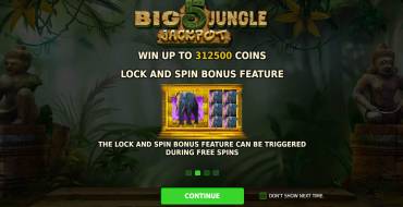 Big 5 Jungle Jackpot: 