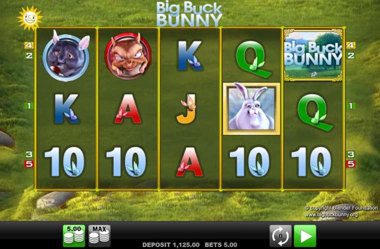 Play Big Buck Bunny slot