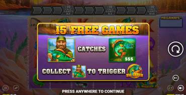 Big Catch Bass Fishing Megaways: Free spins and/or respins