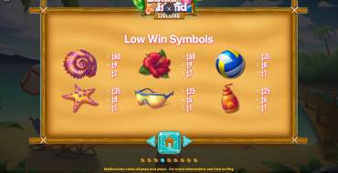 Bikini Island Deluxe: Lower symbols