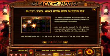 Black Horse Deluxe: Unique features