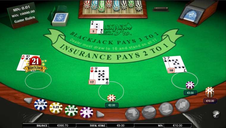 Play Blackjack Pro Monte Carlo