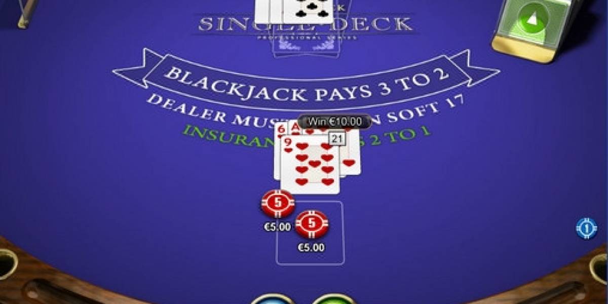 Blackjack Single Deck online