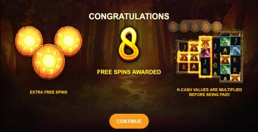 Blazing Bull Cash Quest: Free spins and/or respins