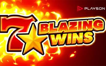 Blazing Wins 5 lines slot online