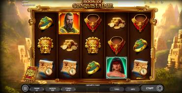 Book of Conquistador: Slot machine