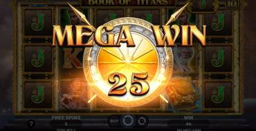 Book Of Titans: Winnings