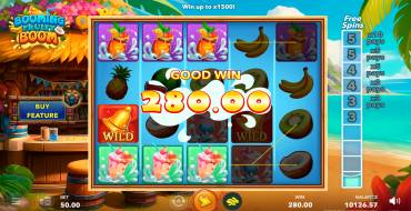 Booming Fruity Boom: Winnings