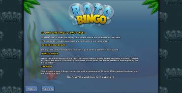 Boto Bingo: Rules