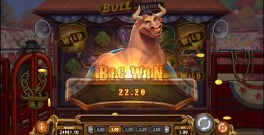 Bull in a Rodeo: Winnings