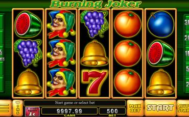 Burning Joker slot online