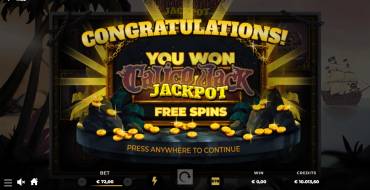 Calico Jack Jackpot: Bonus