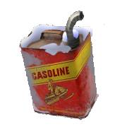 Cash Truck Xmas Delivery: Gasoline canister