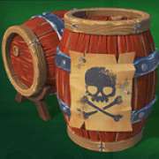 Barrel symbol in Boom Pirates slot