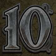 10 symbol in Immortal Romance Mega Moolah slot