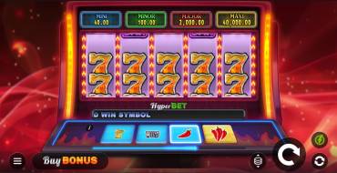 Chili Flame 7s Hold and Win: Slot machine